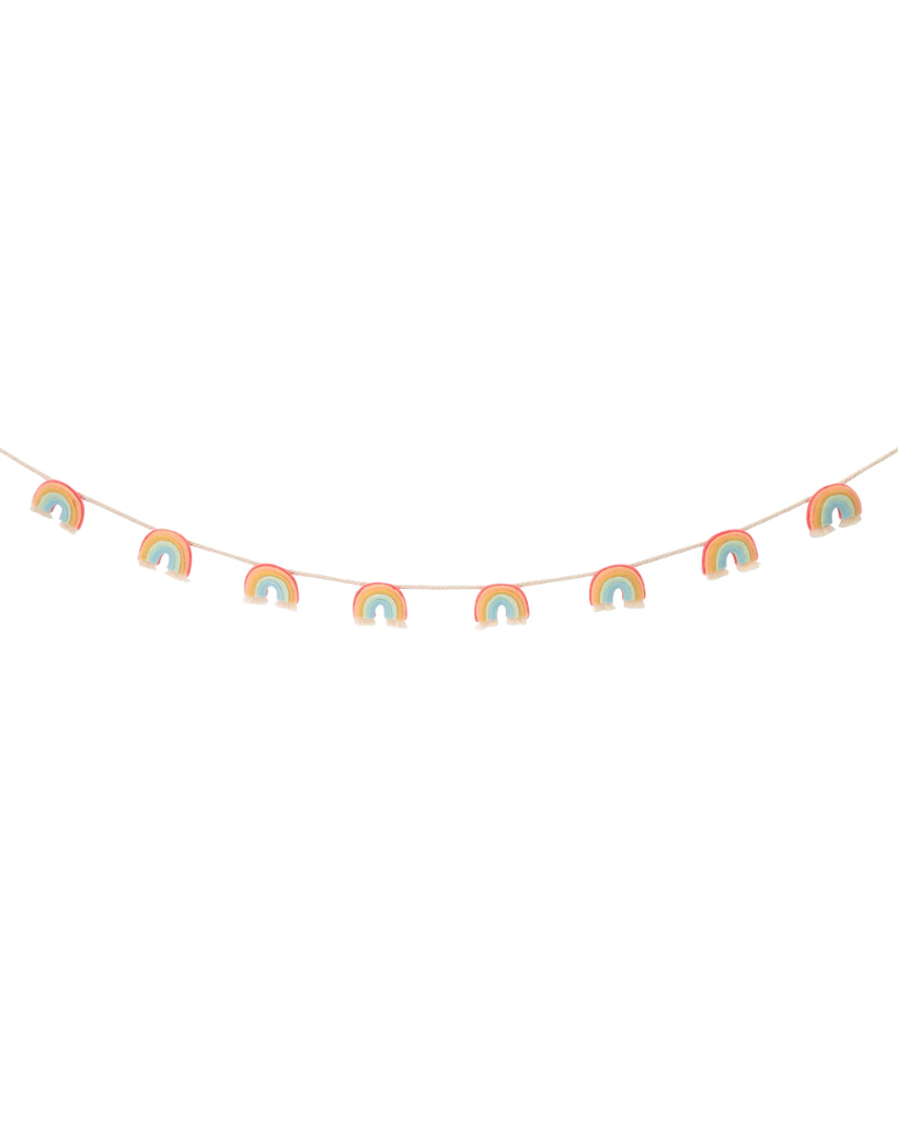 Felt Rainbow Garland