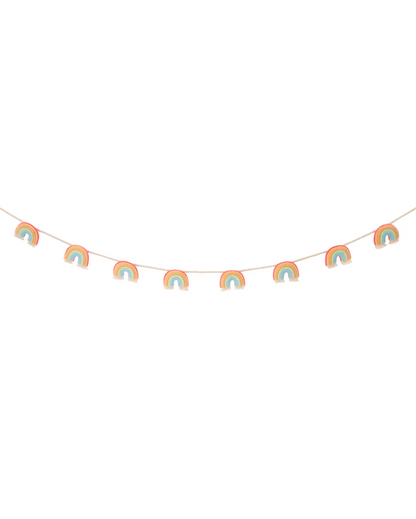 Felt Rainbow Garland