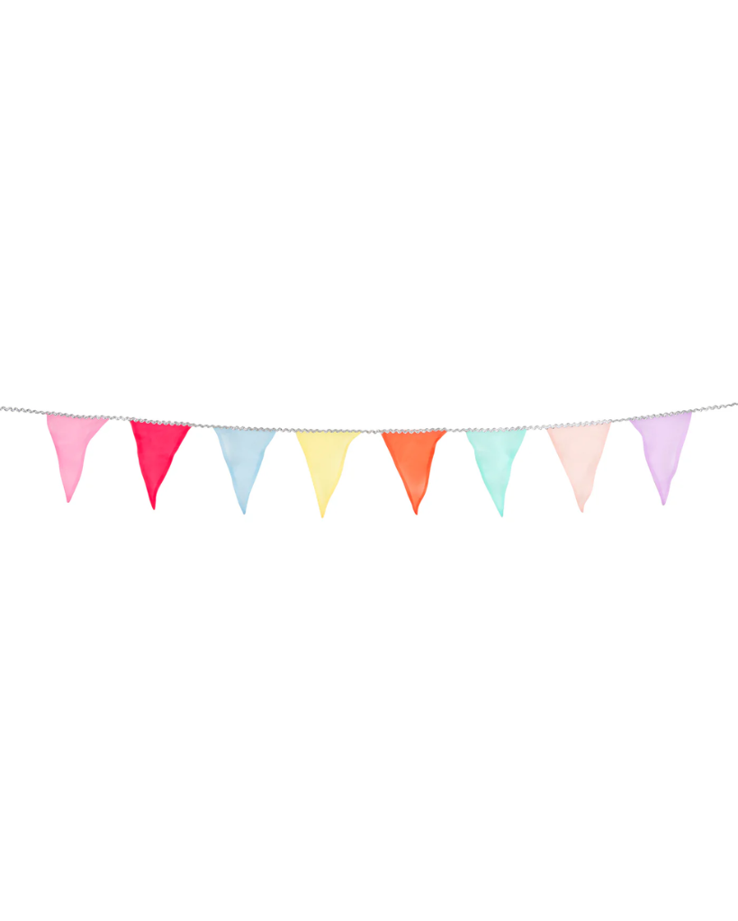 Pastel Rainbow Organza Bunting
