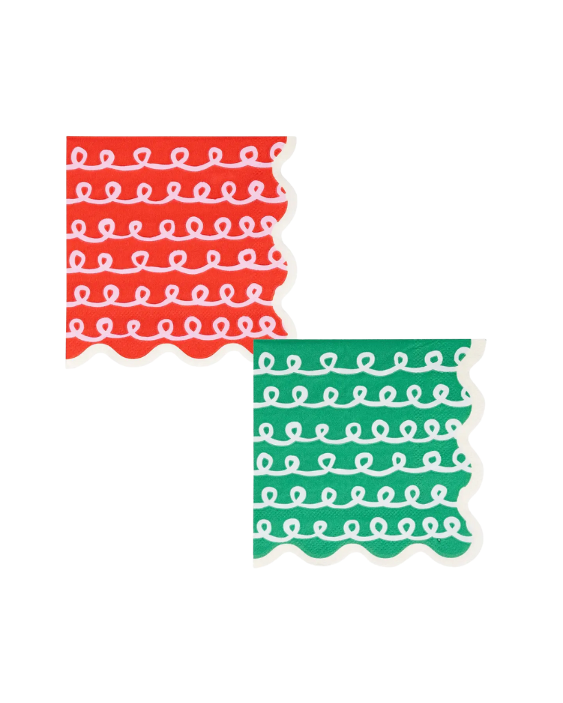 Frosting Cocktail Napkins