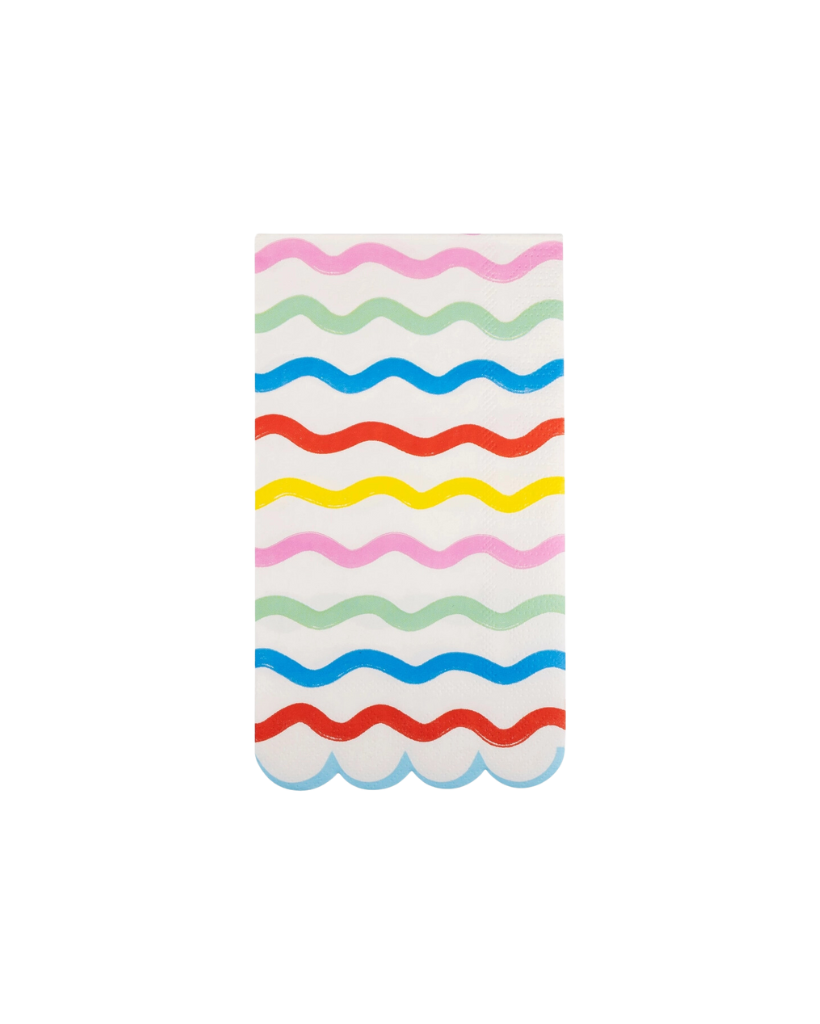 Ric Rac Rainbow Napkin – Poppies for Grace