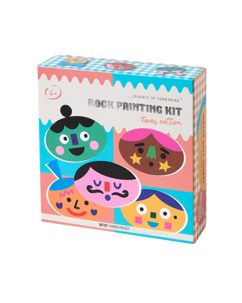 Cool Faces Rock Painting Kit