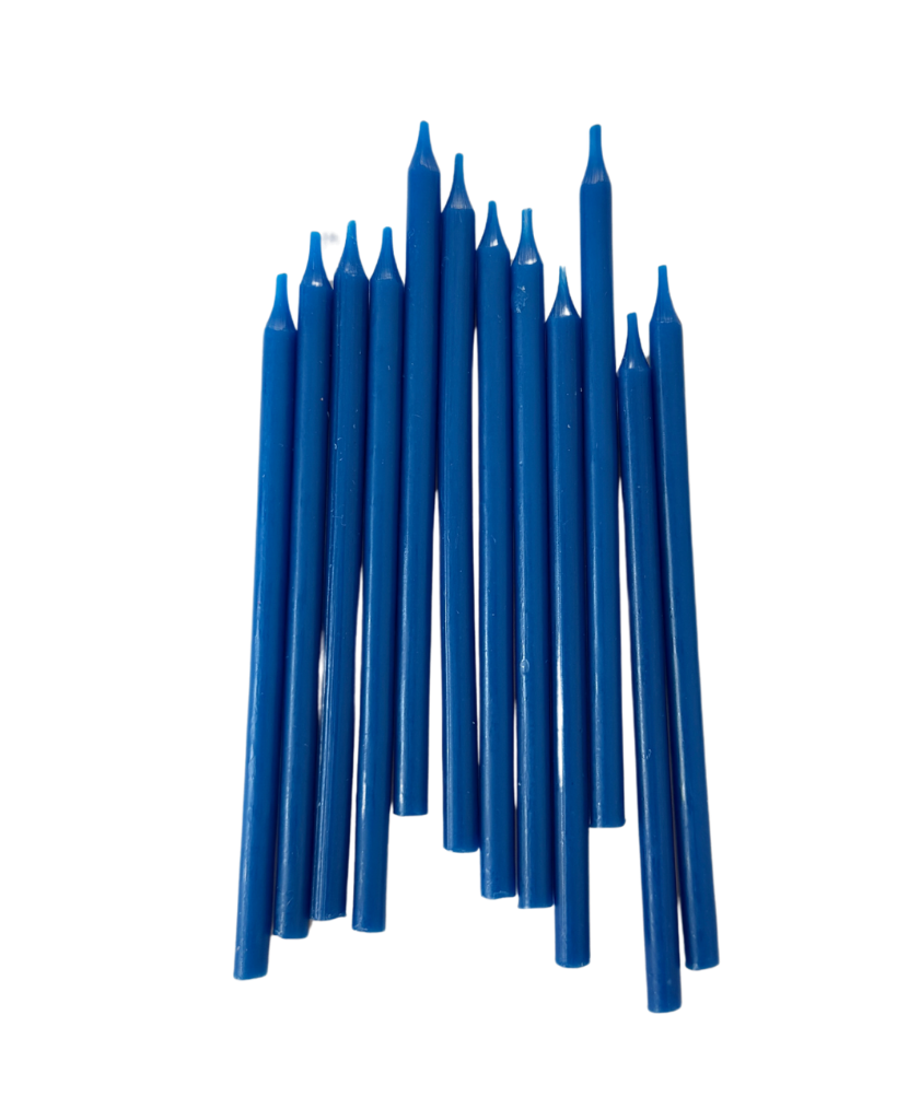 Royal Blue Candles