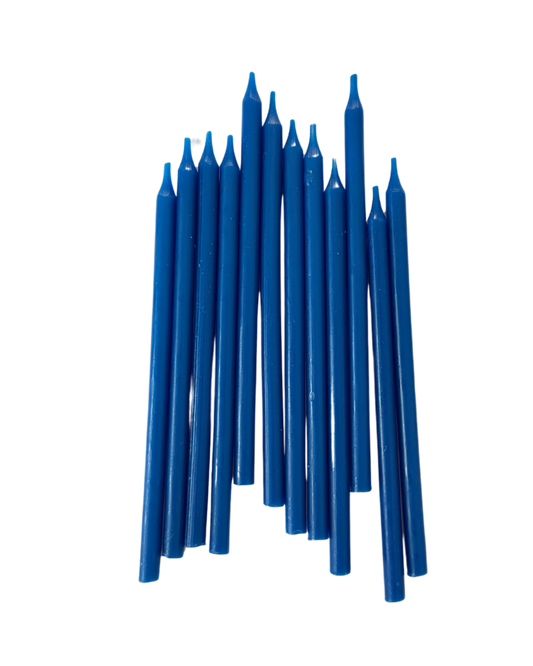 Royal Blue Candles