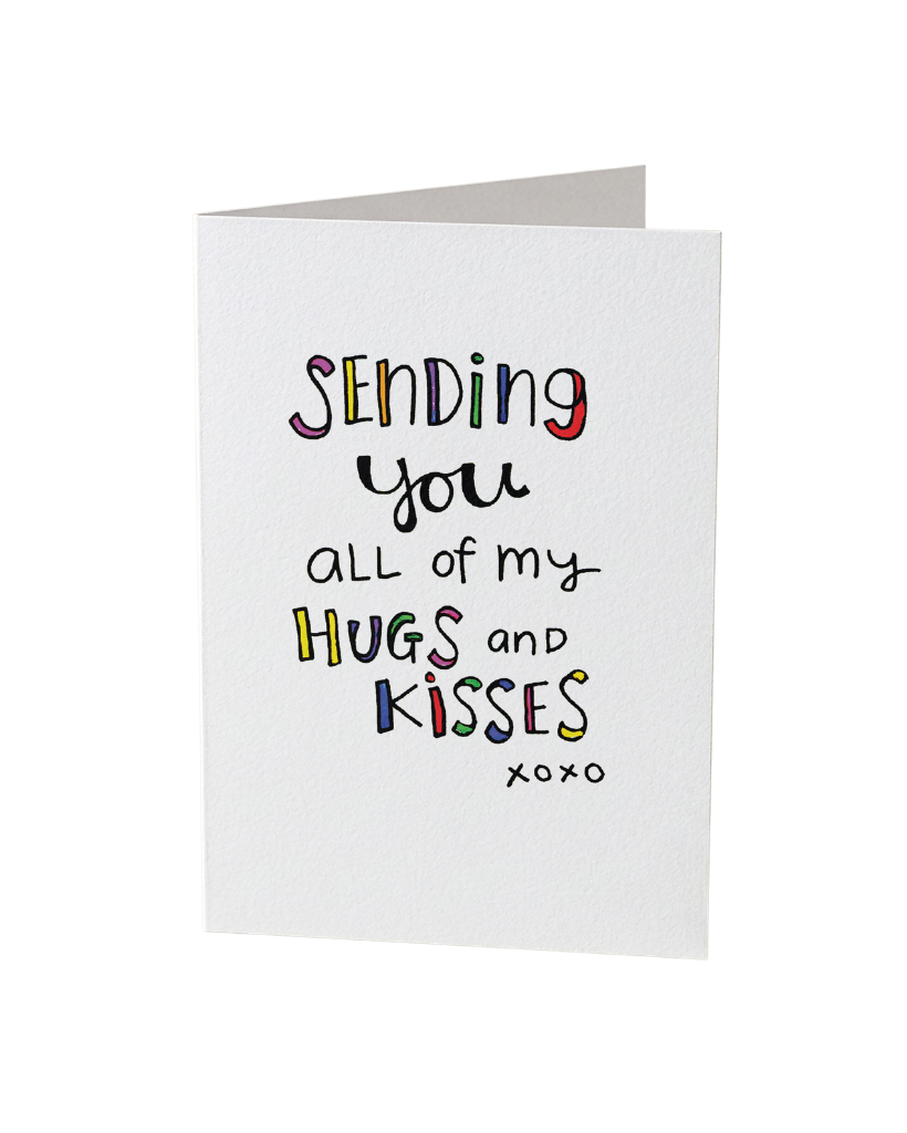 Sending You all My Hugs Card