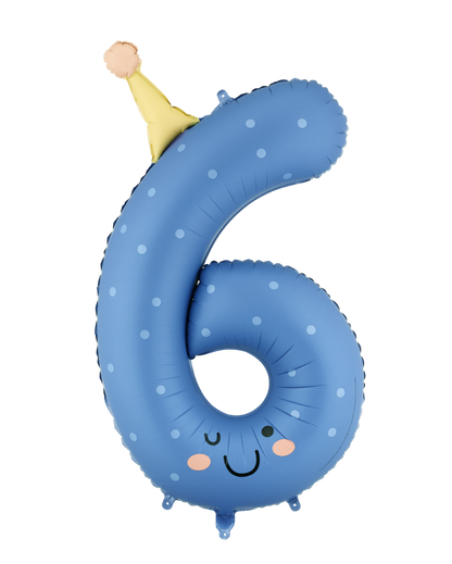 86cm Party Number Balloons (Flat)