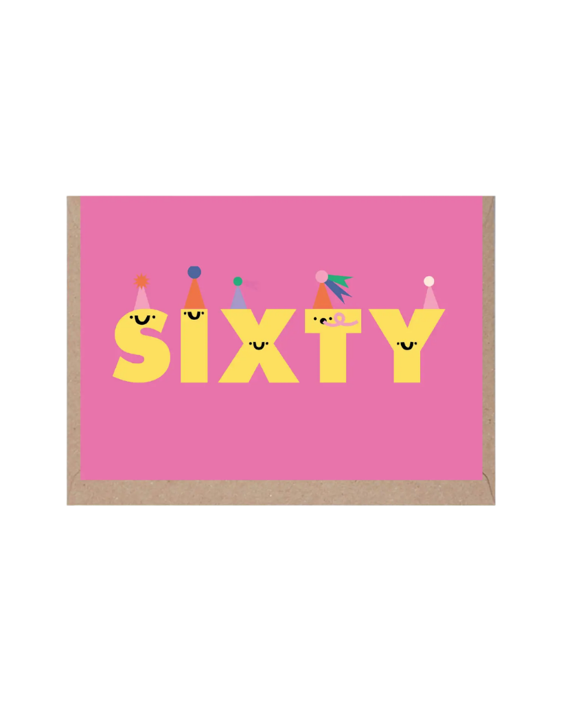 Age Sixty Card