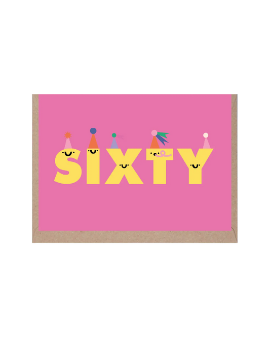 Age Sixty Card