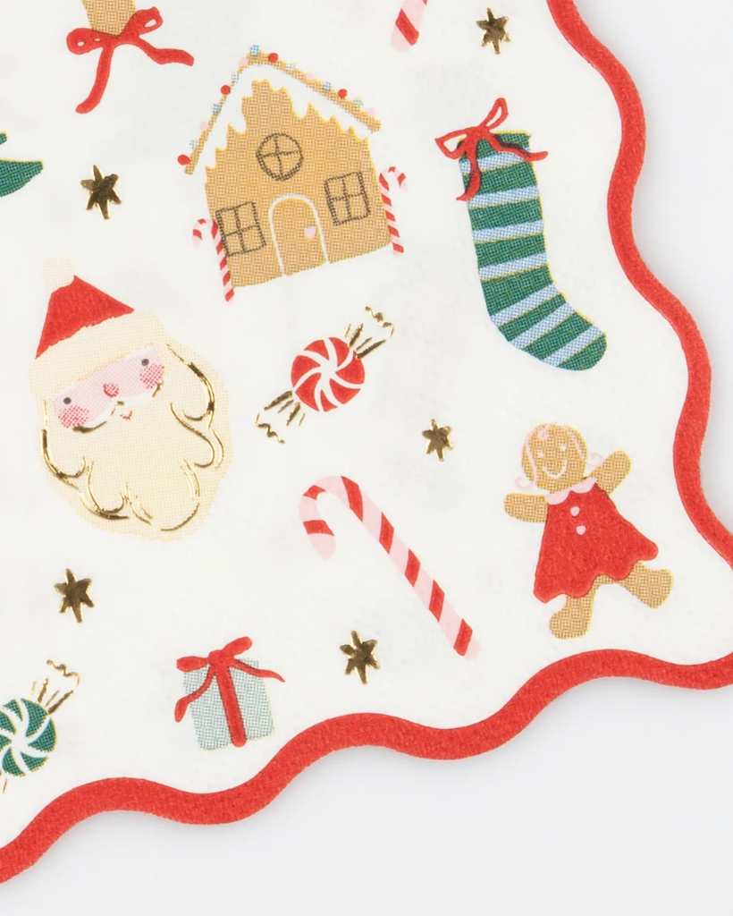 Jolly Christmas Small Napkins
