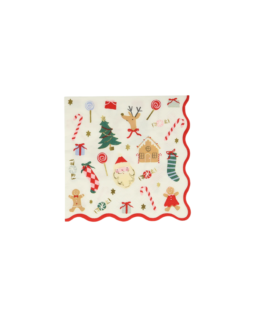 Jolly Christmas Small Napkins