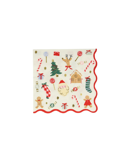 Jolly Christmas Small Napkins