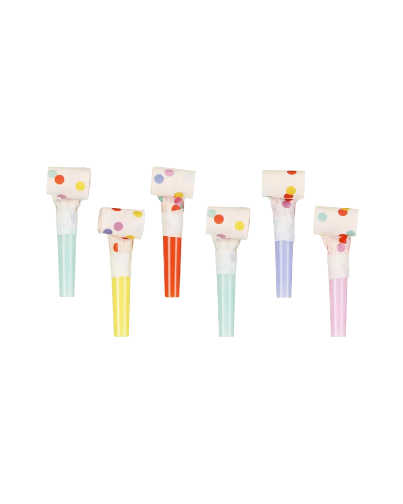 Confetti Party Whistles