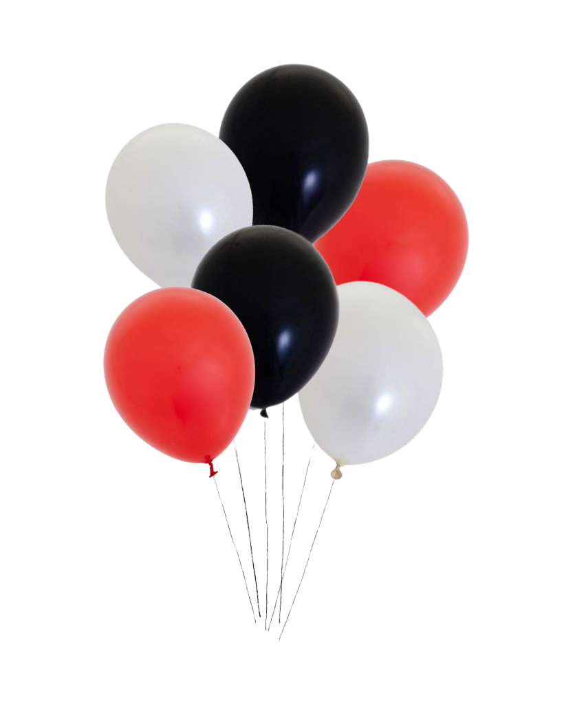 Go Saints! Balloon Bunch Filled with Helium