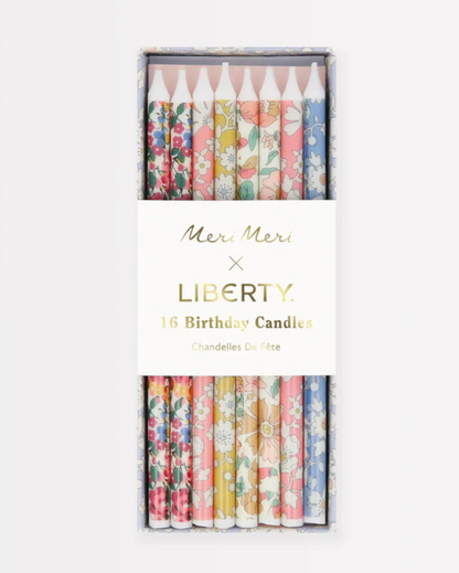 Meri Meri x Liberty Floral Birthday Candles