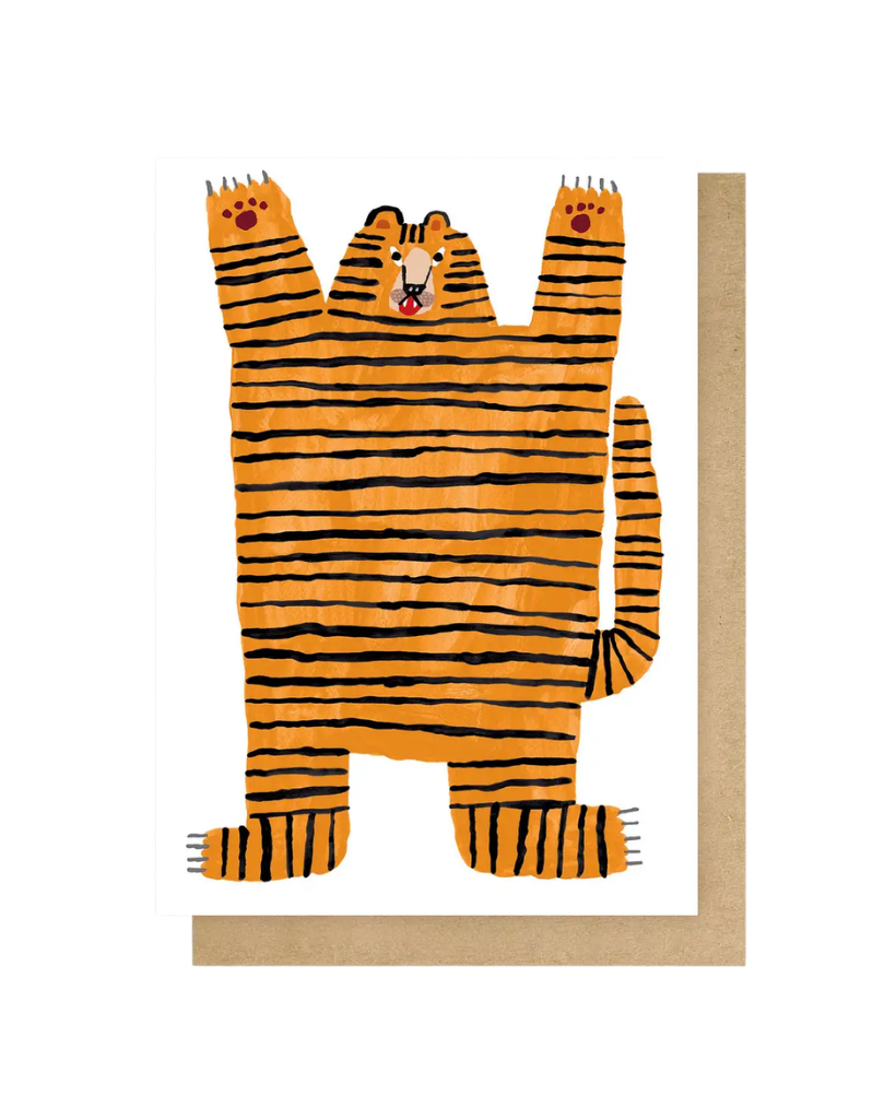 Roar! Tiger Greeting Card