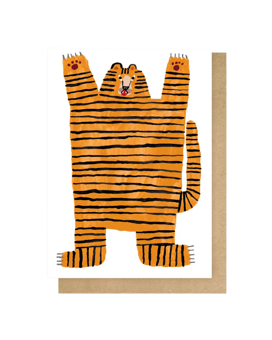 Roar! Tiger Greeting Card
