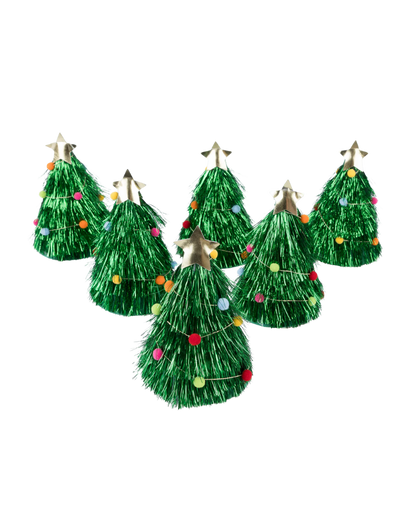 Tinsel Tree Party Hats