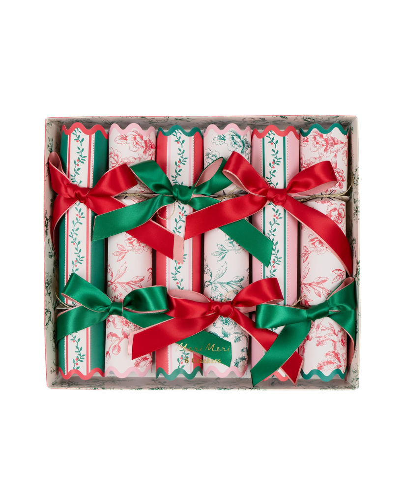 Toile De Jouy Christmas Crackers