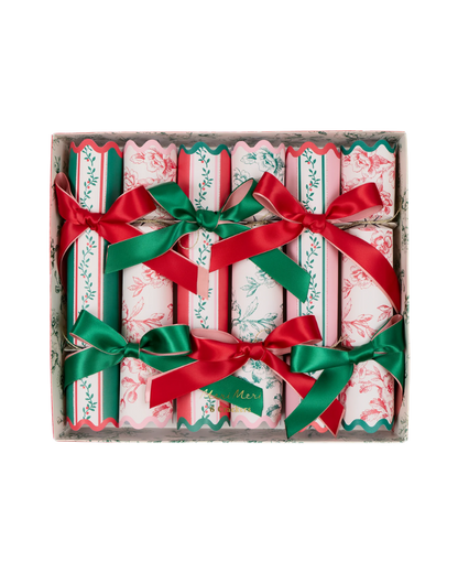 Toile De Jouy Christmas Crackers