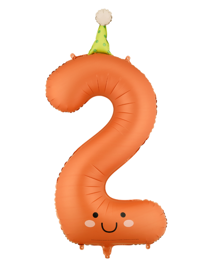 86cm Party Number Balloons (Flat)