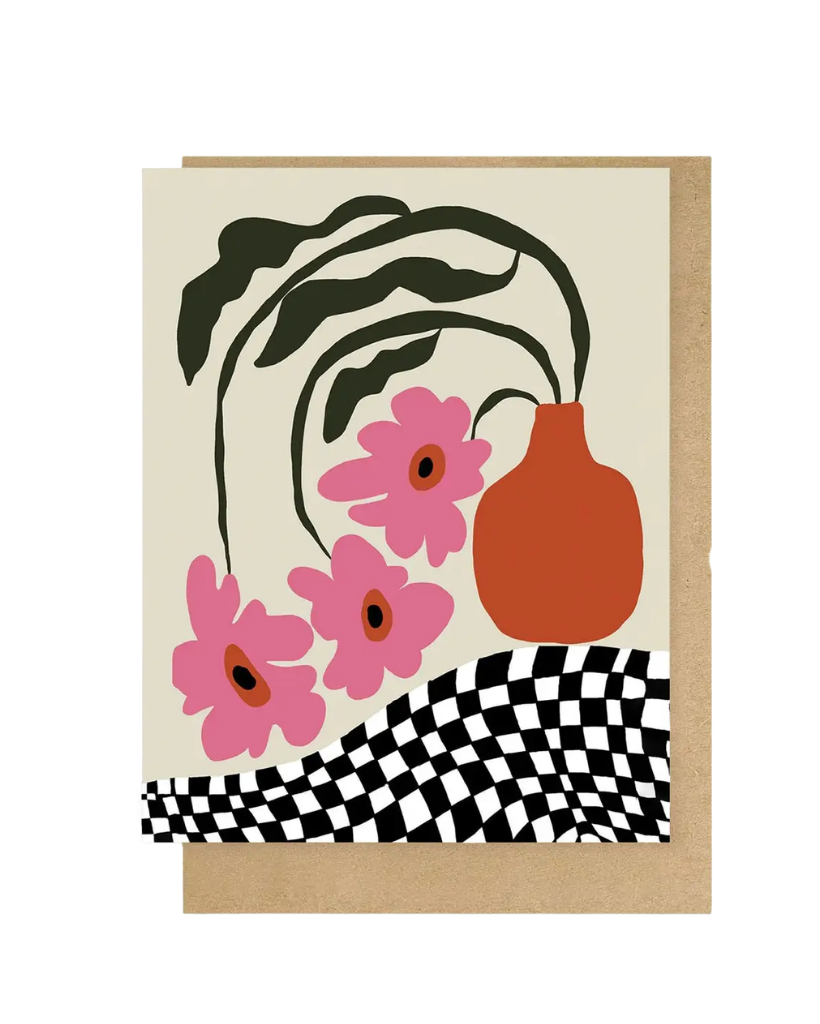 Vintage Blossom Greetings Card