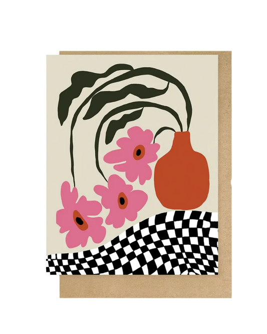 Vintage Blossom Greetings Card