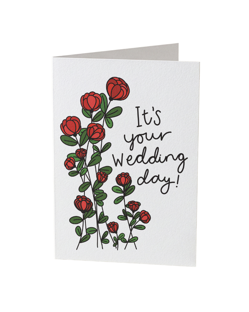 It's Your Wedding Day Card