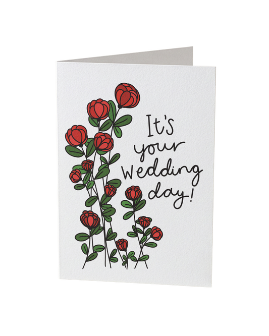 It's Your Wedding Day Card