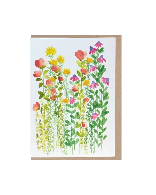 Where Wildflowers Grow Card