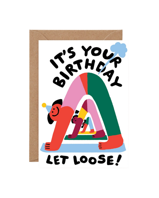 Let Loose Yoga Card