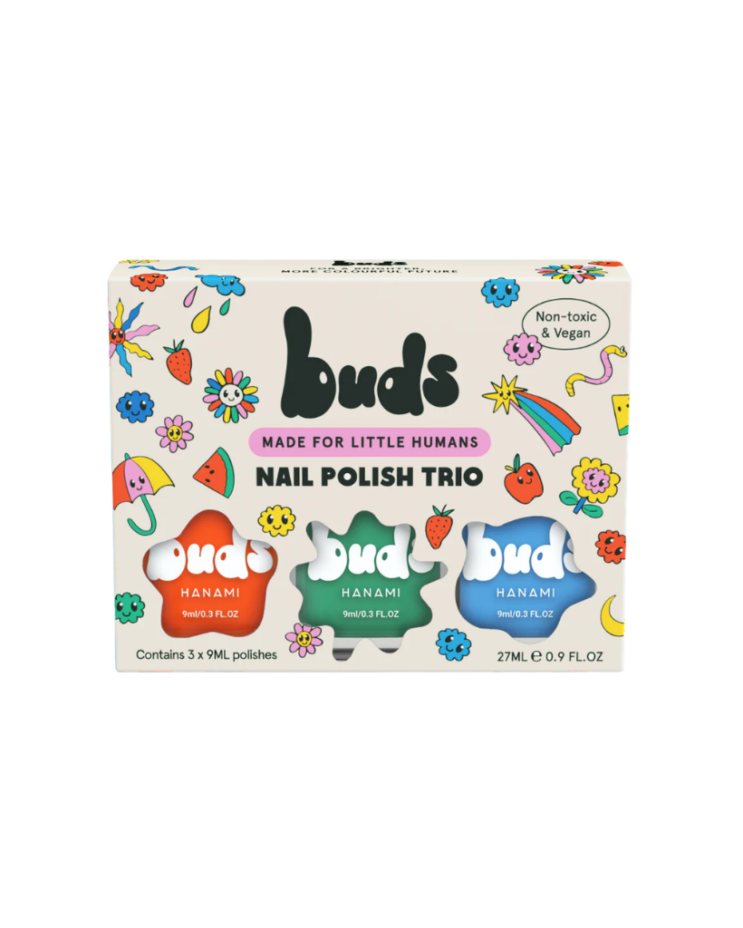Buds Zap Nail Polish Trio