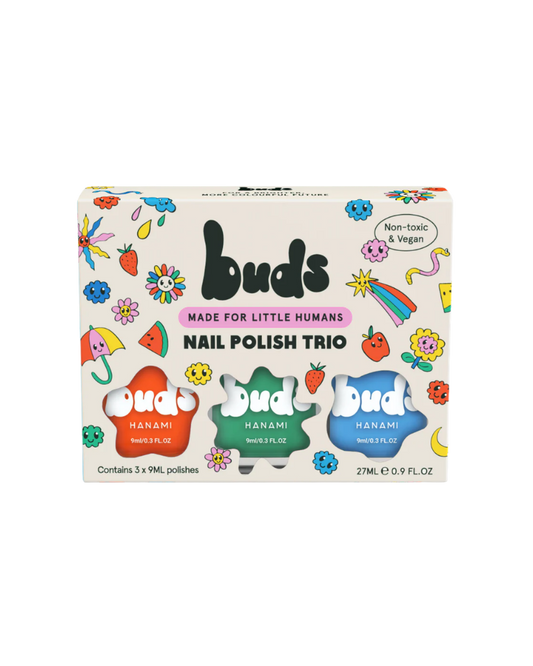 Buds Zap Nail Polish Trio
