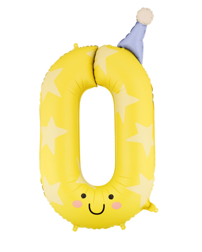 86cm Party Number Balloons (Flat)