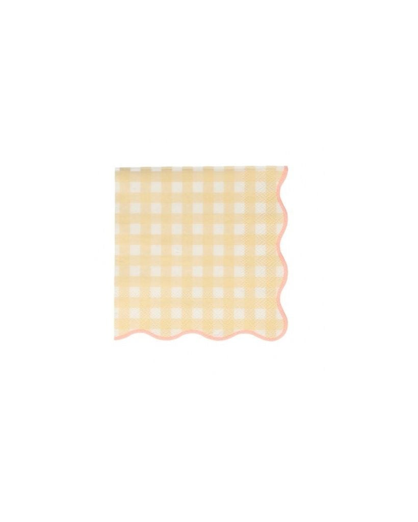 Small Gingham Napkins