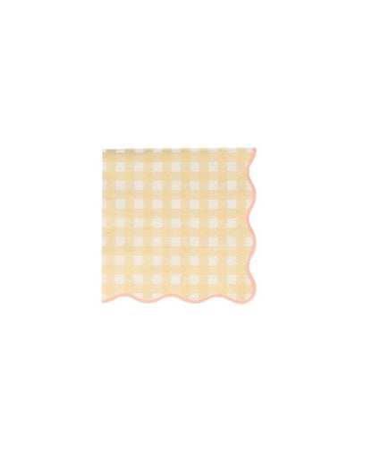 Small Gingham Napkins
