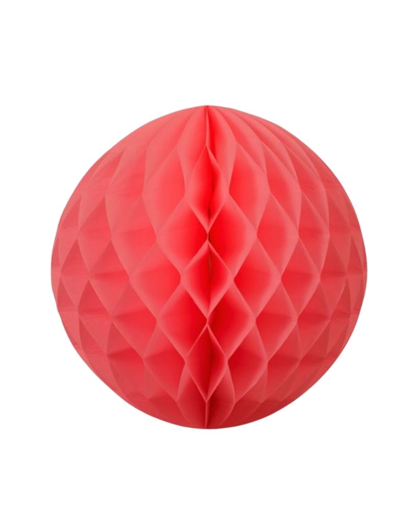 Large Coral Honeycomb Ball