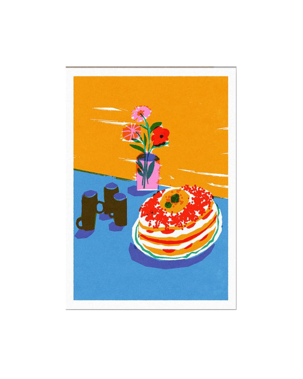 Still Life with Cake Card