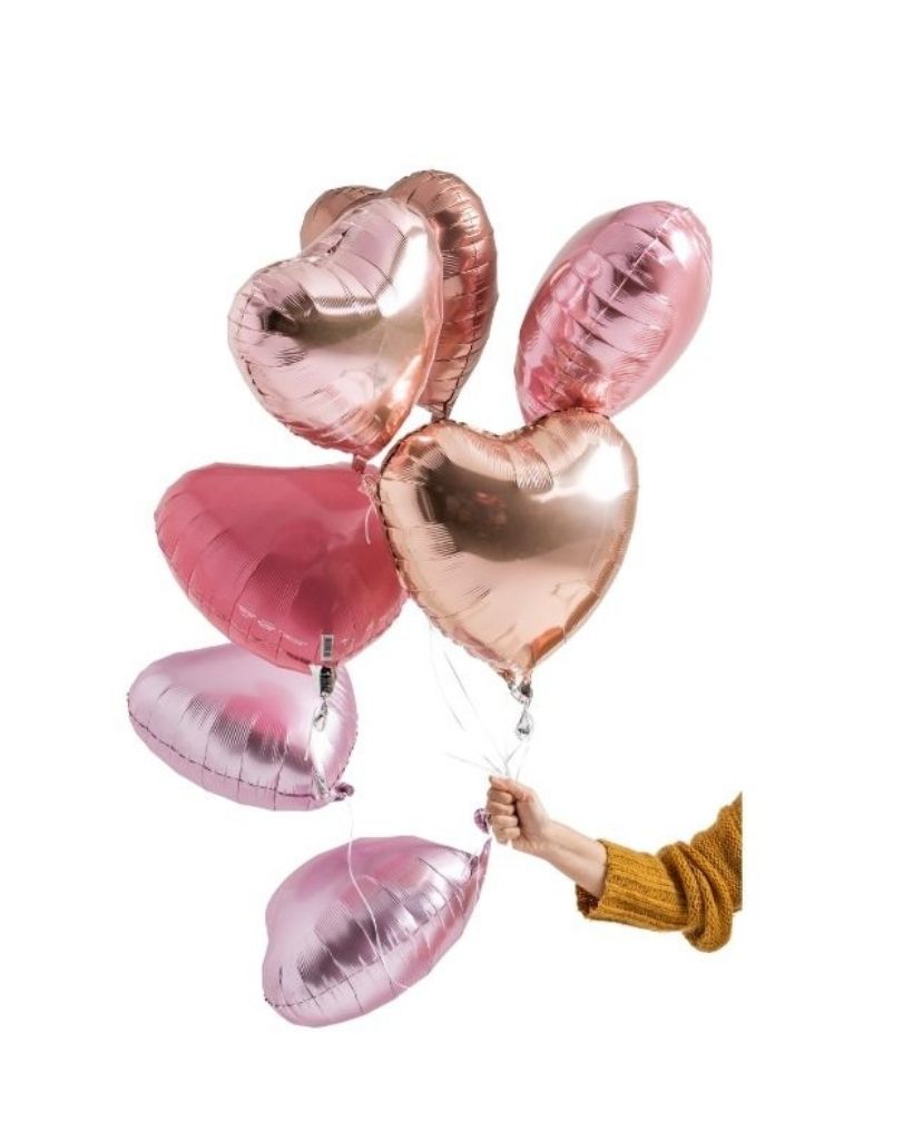 Total Eclipse of the Heart Balloons Filled with Helium