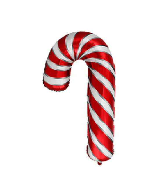 Red and White Candy Cane Balloon