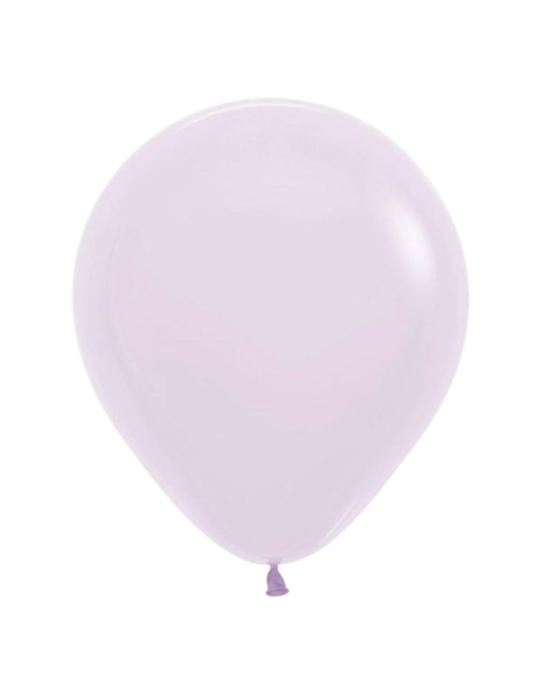 Pastel Matte Lilac Medium Balloon