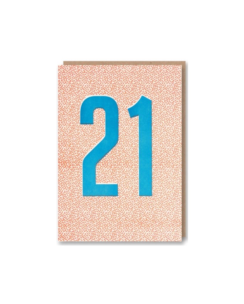 Twenty One Birthday Card