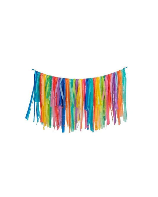 Rainbow Streamer Garland