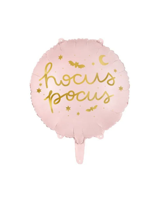 Hocus Pocus Pink Balloon Inflated with Helium