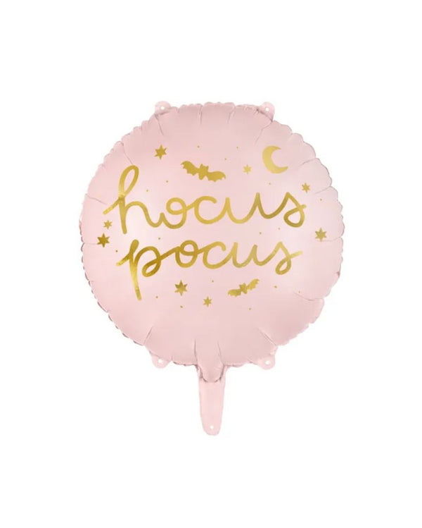 Hocus Pocus Pink Balloon Inflated with Helium