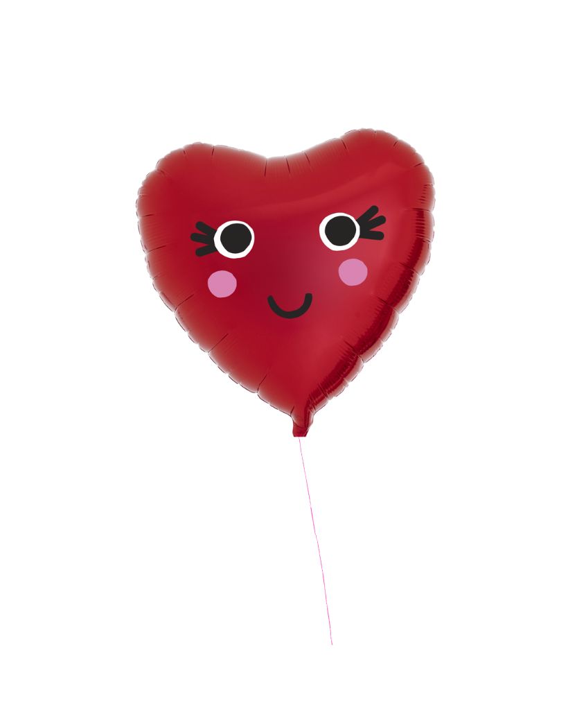 Heart Friend Filled with Helium