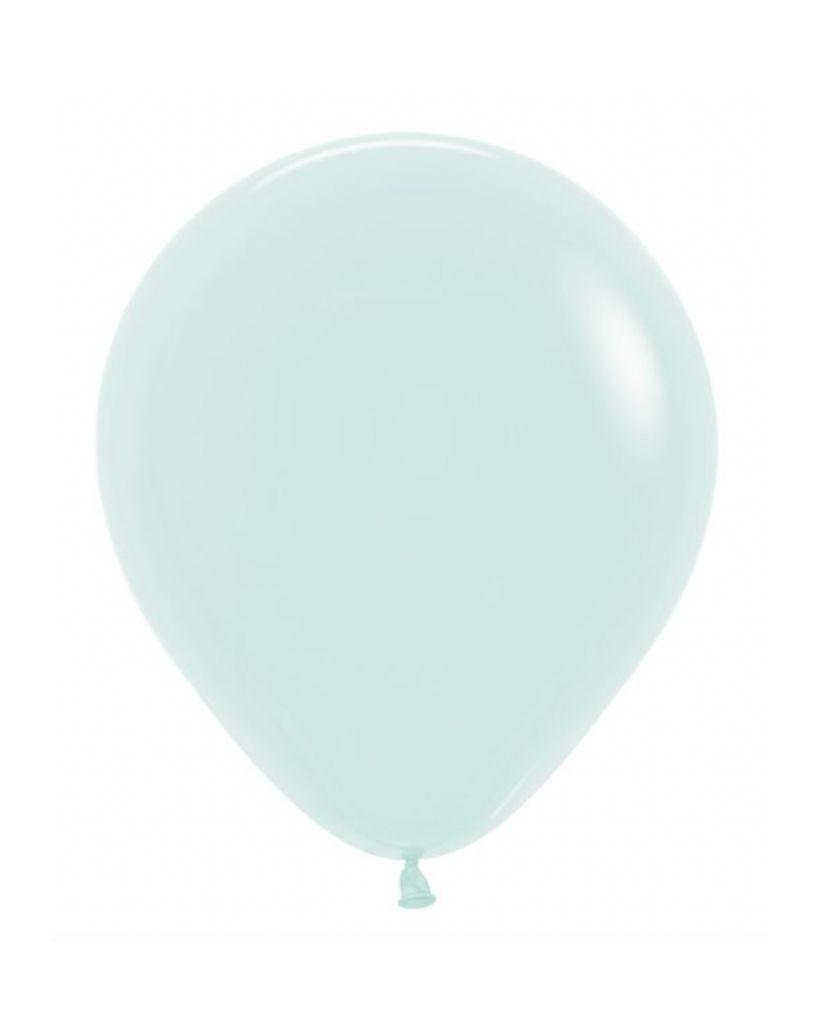 Pastel Matte Green Medium Balloon