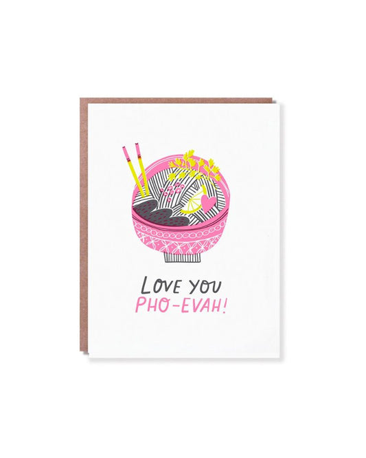 Love You Pho-evah Card