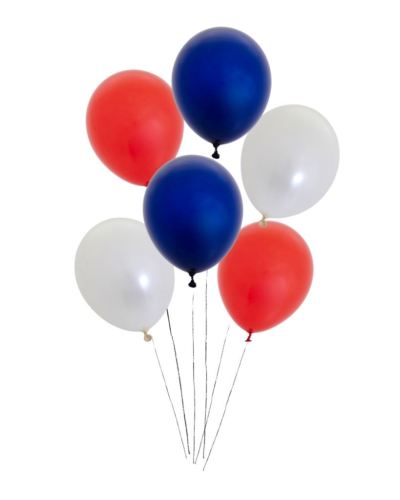 Go Bulldogs! Small Balloon Bunch Filled with Helium