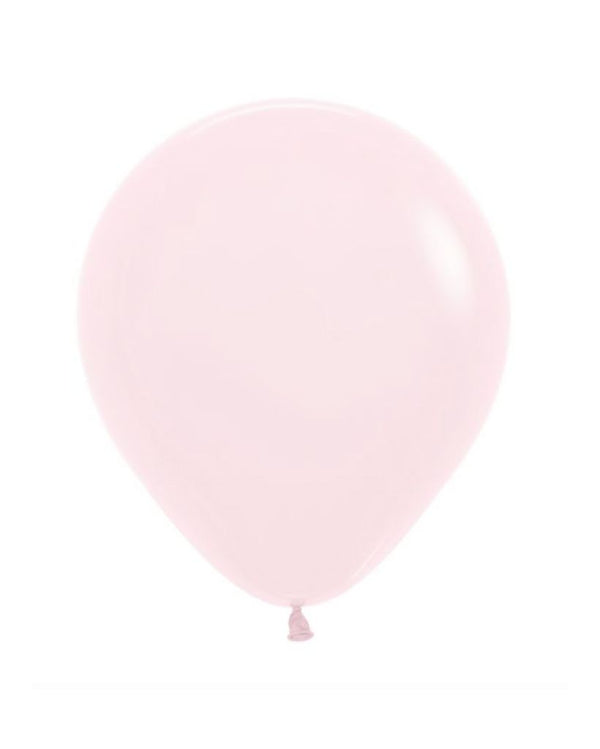 Pastel Matte Pink Medium Balloon