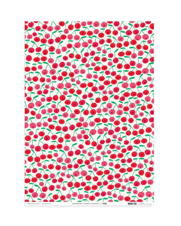 Cherries Wrapping Paper
